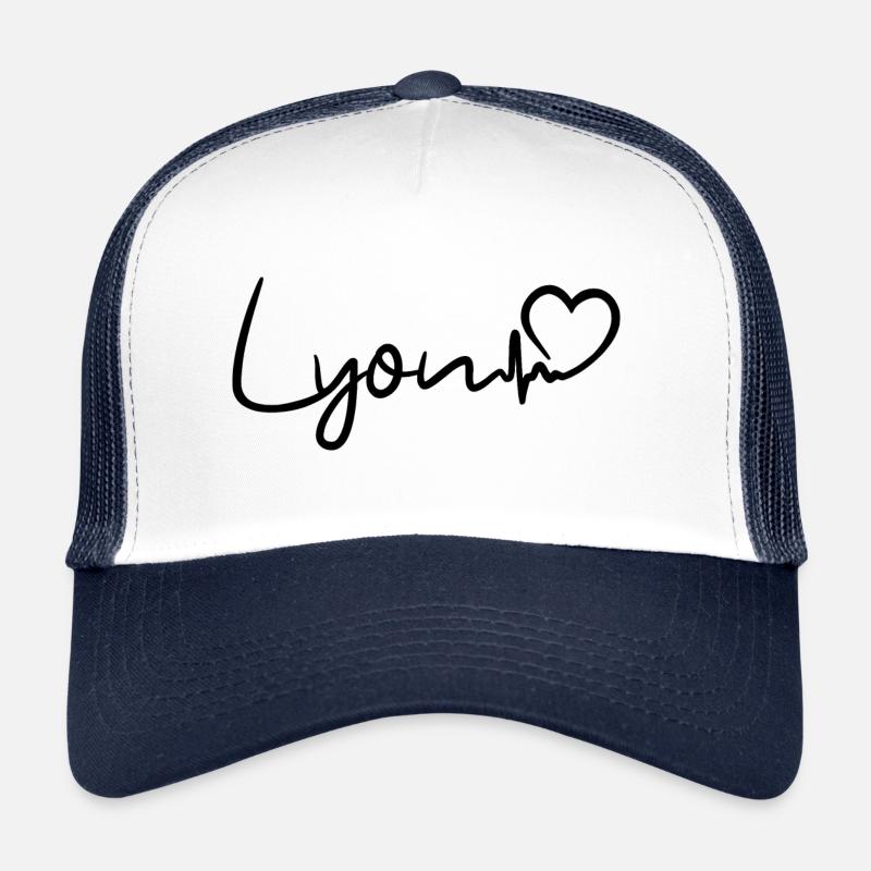 Battement de cœur lyonnais Casquette trucker 
