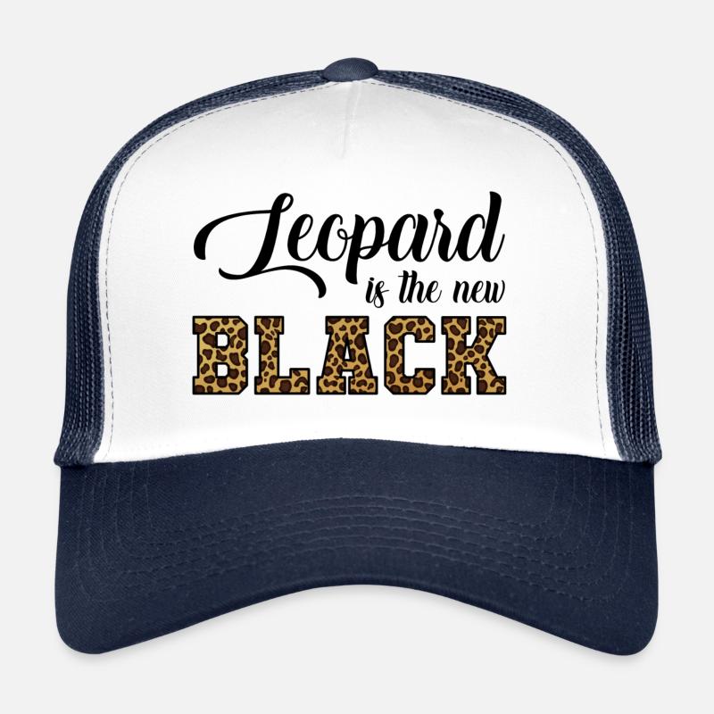 Leopard Is The New Leopard Trucker Cap