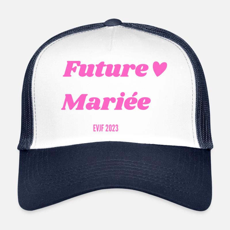 Future mariée Casquette trucker 