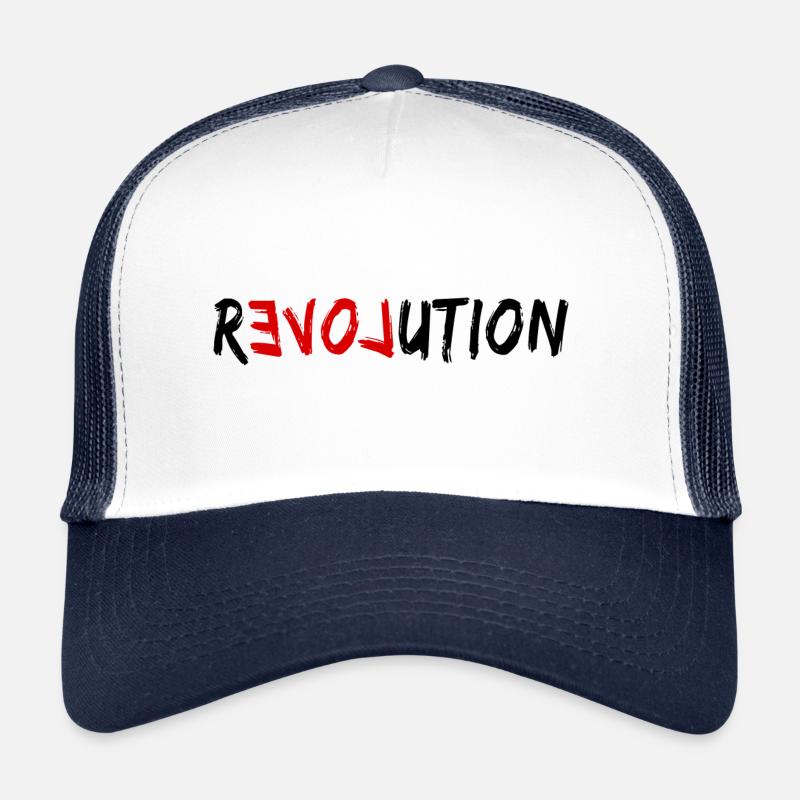 Love Revolution Trucker Cap
