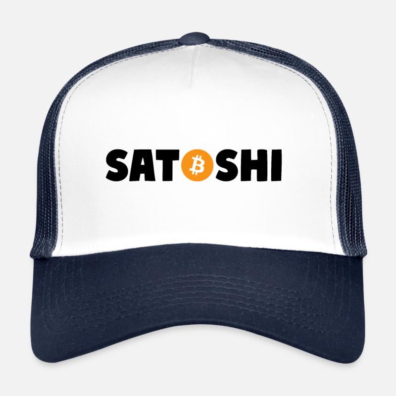 Satoshi Nakamoto Blockchain Bitcoin Trucker Cap