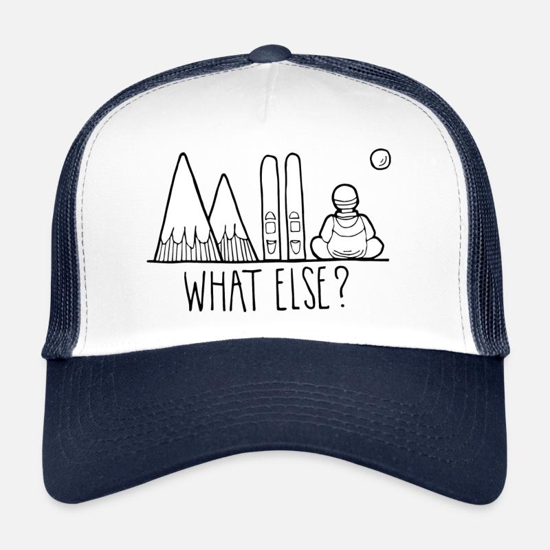 ski and mountains what else Trucker Cap
