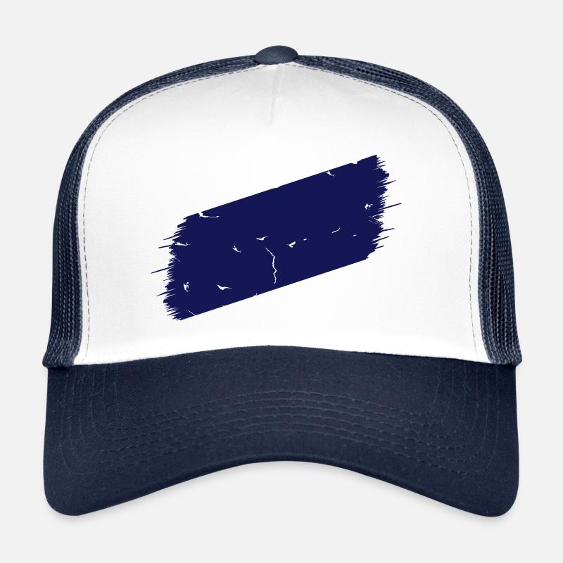 Blobs inclined with cracks | Marker (Vectorgraphic) Trucker Cap