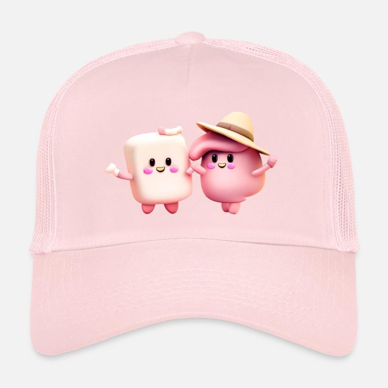 Marshmallow Pärchen Trucker Cap