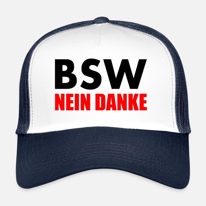 Bsw non merci Casquette trucker 