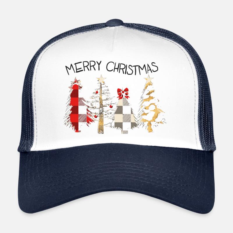 joyeux noël joyeux noël noël Casquette trucker 