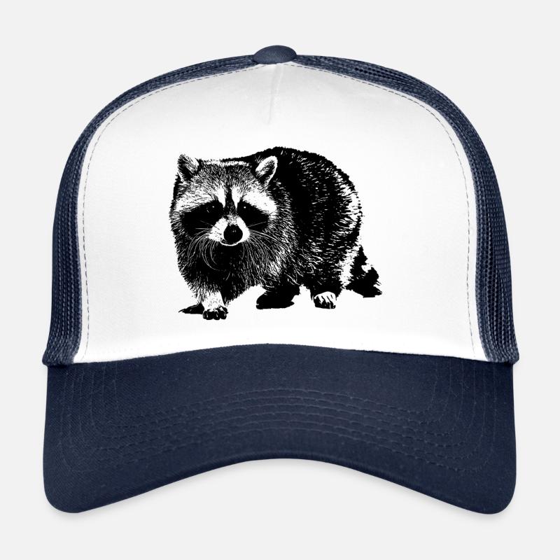 Raton laveur Mignon bébé Petit Ours Casquette trucker 