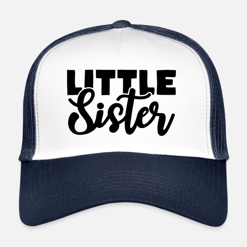 Little Sister - Trucker Cap - Weiß/Navy