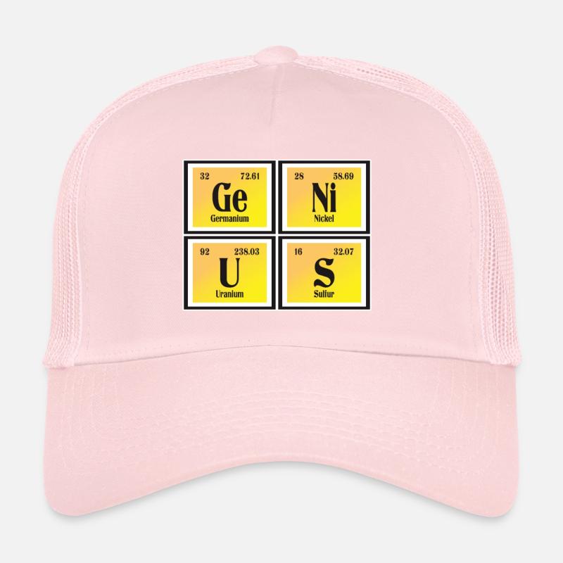 Génie | Tableau périodique des éléments Casquette trucker 