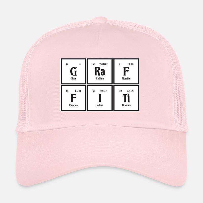 Graffiti | Tableau périodique des éléments Casquette trucker 