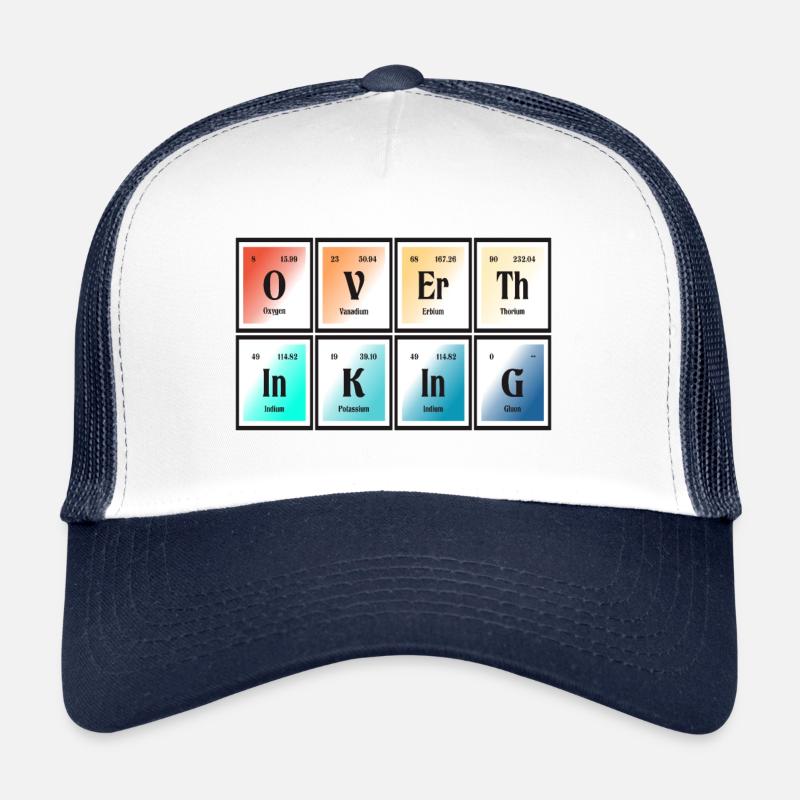 Overthingking | Periodensystem der Elemente Trucker Cap