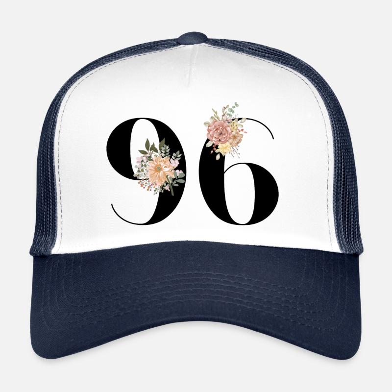 96th Anniversary Flowers (Gift of 96 years) Trucker Cap