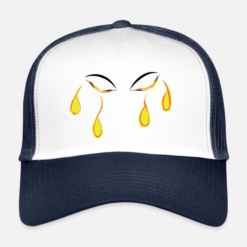 OJOLAGRIMAS SPAIN - Trucker Cap - white/navy
