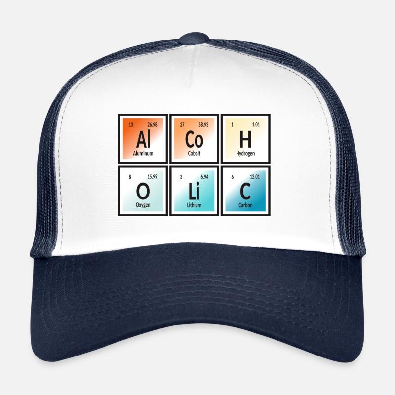 Alkoholische | Periodensystem der Elemente Trucker Cap