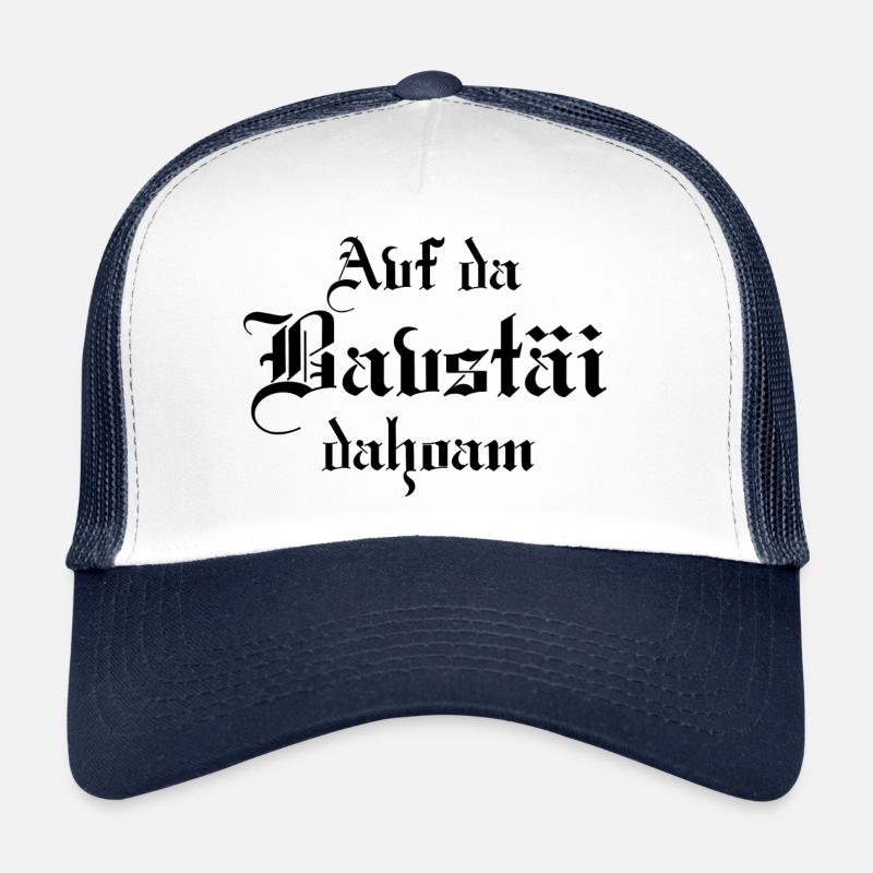Auf der Baustelle zuhause Trucker Cap