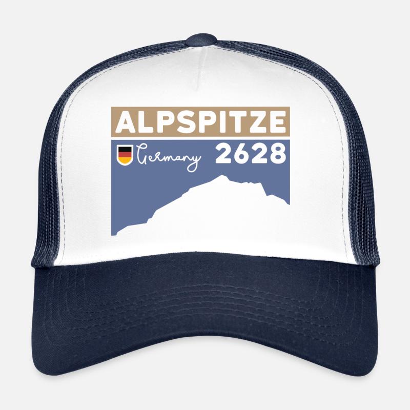 Alpspitze Randonnée via ferrata Randonnée en Bavière Casquette trucker 