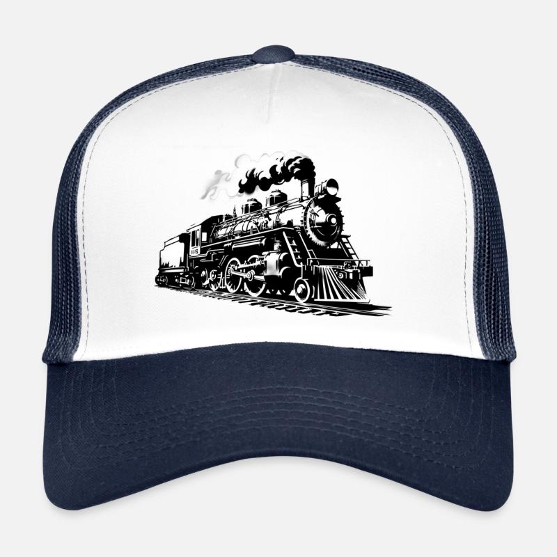 Railway at Christmas Trucker Cap
