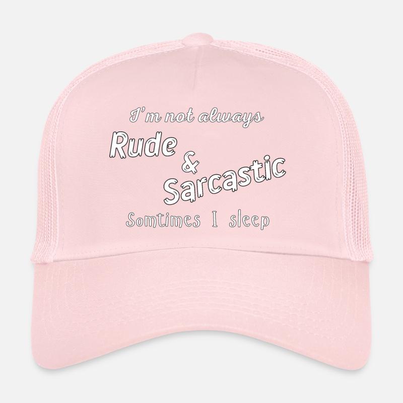 Grossier et sarcastique Casquette trucker 