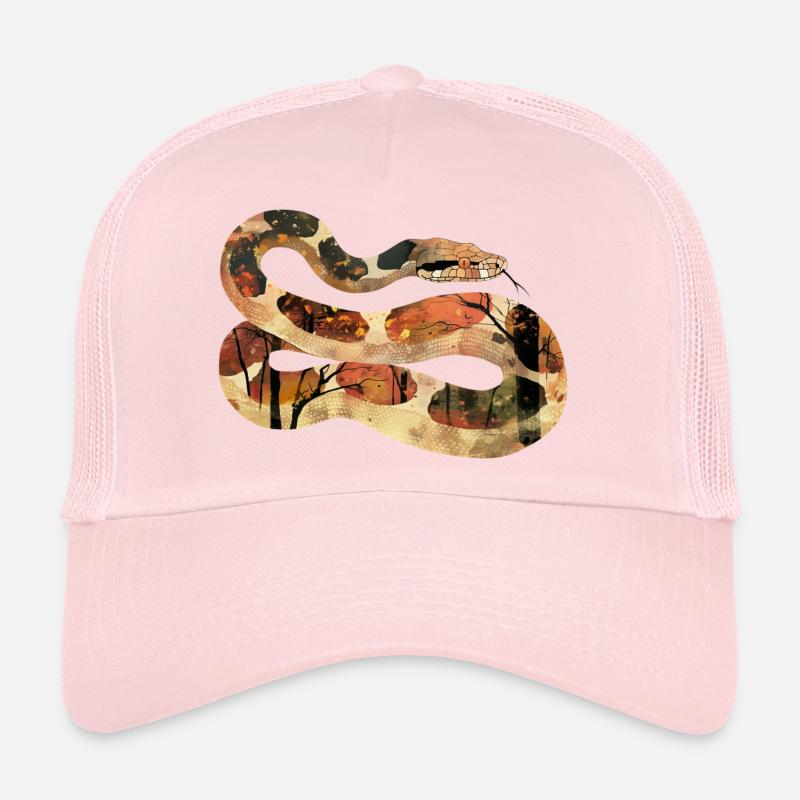Boa constrictor Trucker Cap