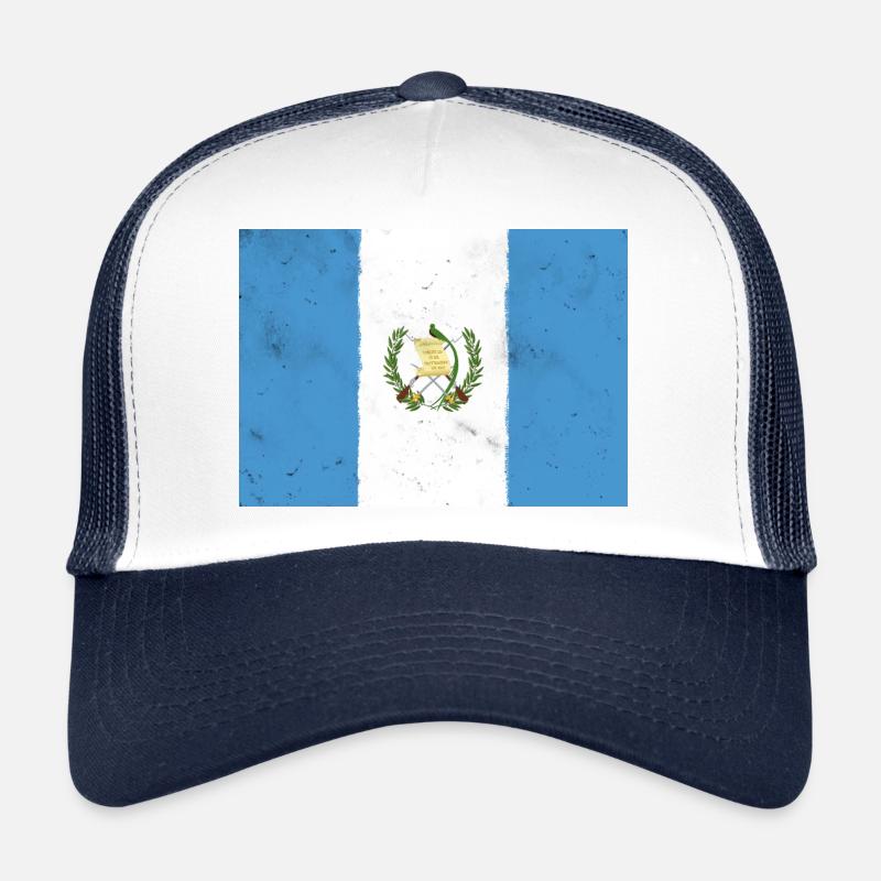 Drapeau du Guatemala – Liberté et Histoire Casquette trucker 