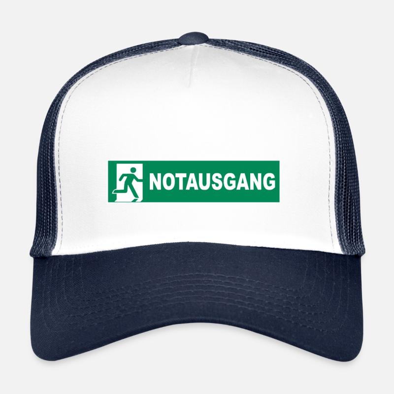 Der echte Notausgang! Trucker Cap