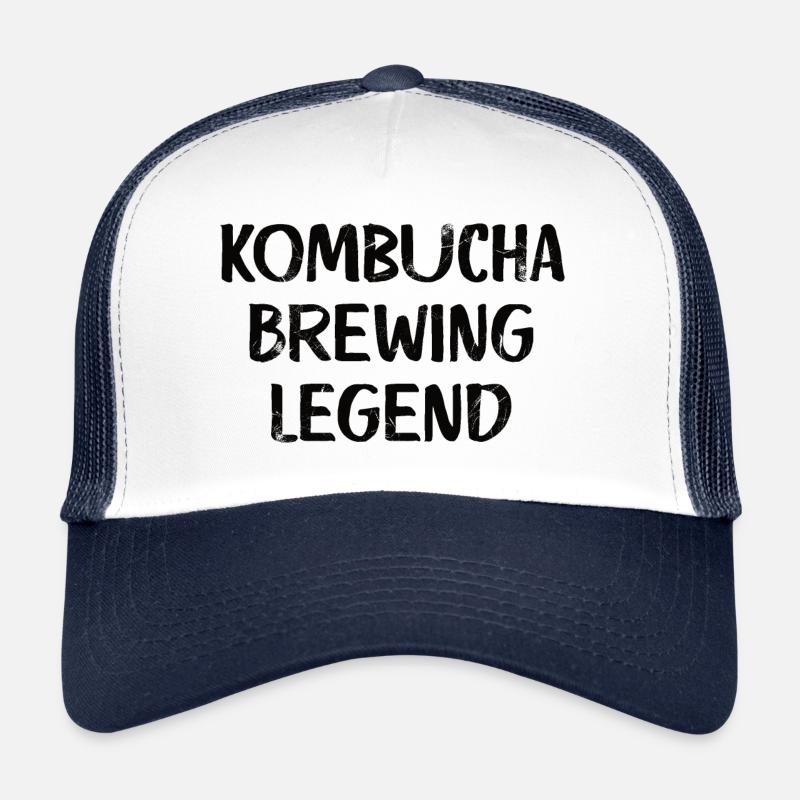 Kombucha Brewing Legend Casquette trucker 