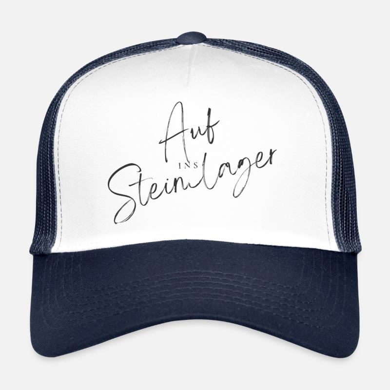 Steinelager - Trucker Cap - Weiß/Navy