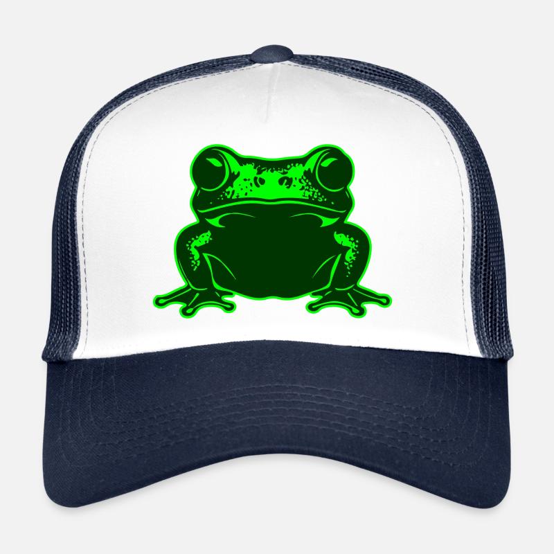 simple frog - Simple frog | Colors can be changed Trucker Cap