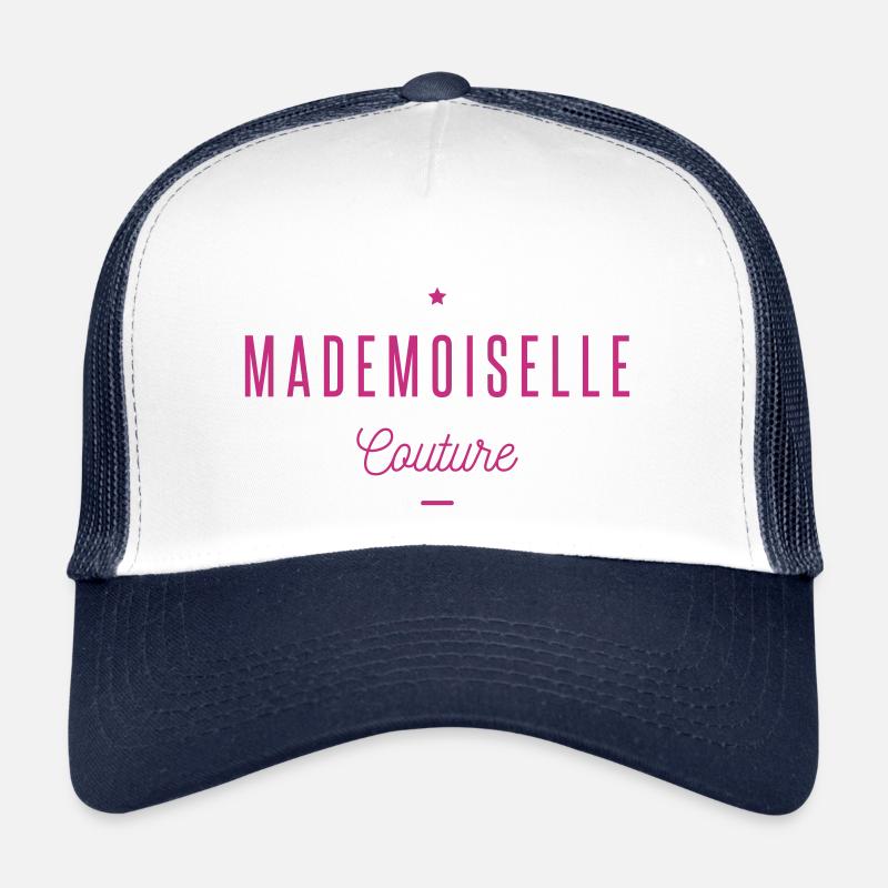 mademoiselle couture Casquette trucker 