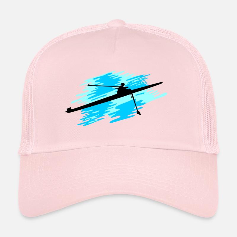 Rowing 1er, One rowing woman Trucker Cap