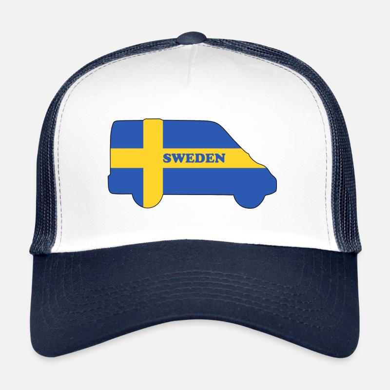 Sweden - Van/Camping-Kastenwagen-Kontur Trucker Cap