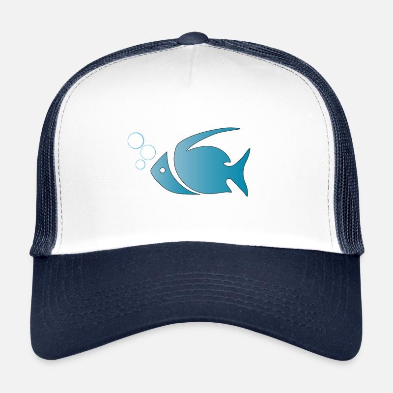 Fish, aquarium, aquarium hobby Trucker Cap