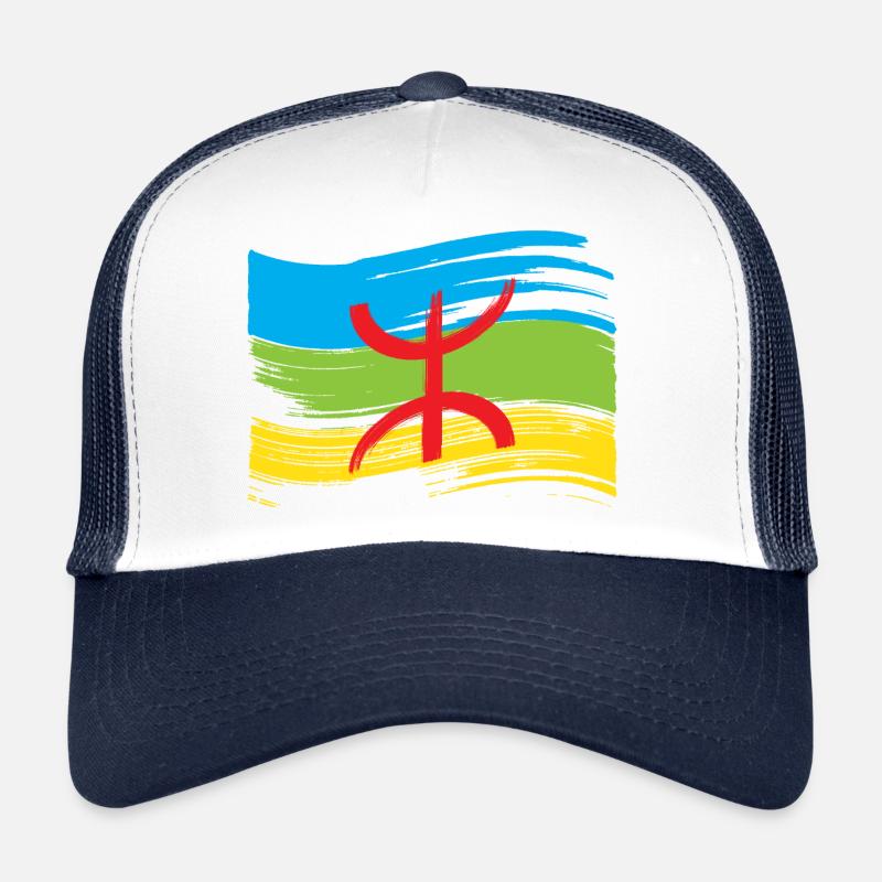 Amazigh Flagge (Amazigh inside) Trucker Cap