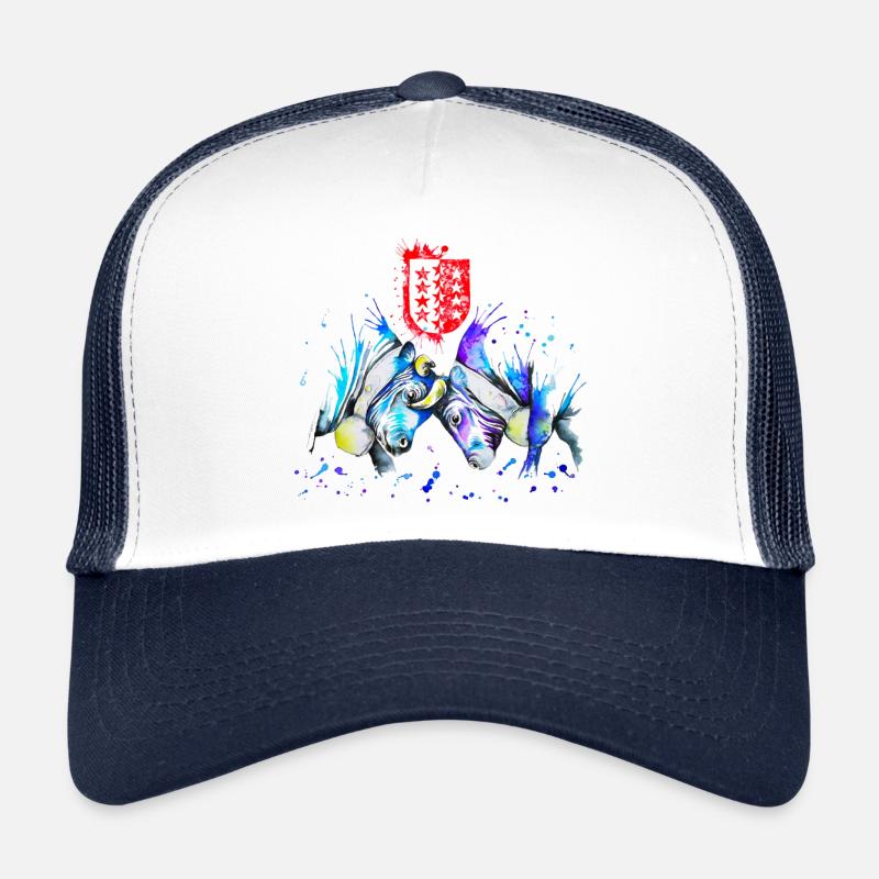 hérens eringer bleue Casquette trucker 