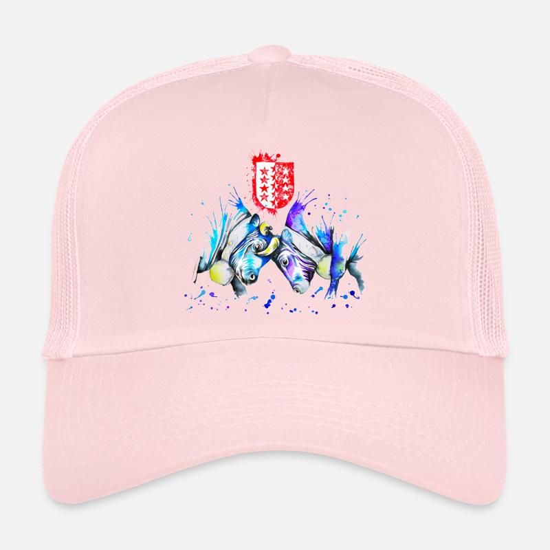 hérens eringer bleue Casquette trucker 