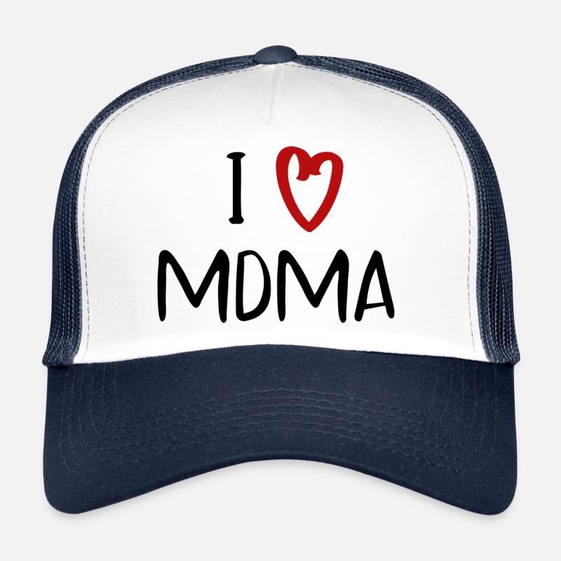 J’adore les médicaments mdma en disant écrire Casquette trucker 