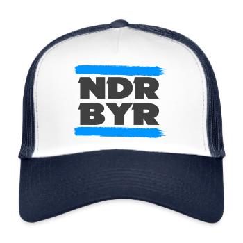 ndrbyr - Trucker Cap - Weiß/Navy - Vorne