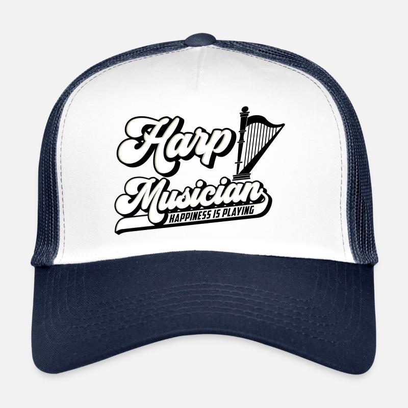 Harfenmusiker Harfenspieler Harfe | Farbe änderbar Trucker Cap
