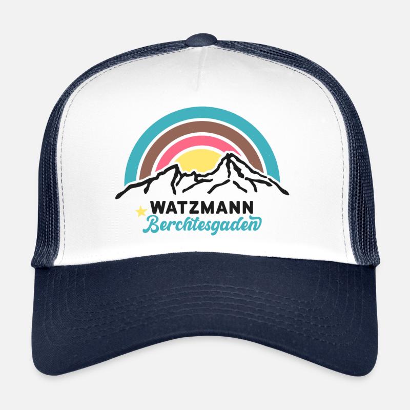Watzmann Berchtesgaden Überquerung Finisher Retro Trucker Cap