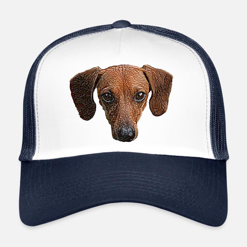 Visage de teckel Casquette trucker 
