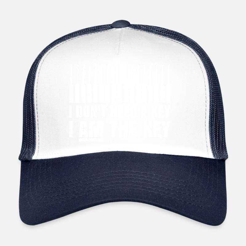 Lockpicking Lock Picking Tool - Trucker Cap - white/navy