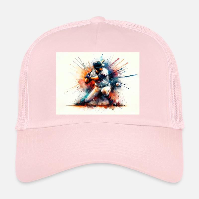 Baseball player Trucker Cap