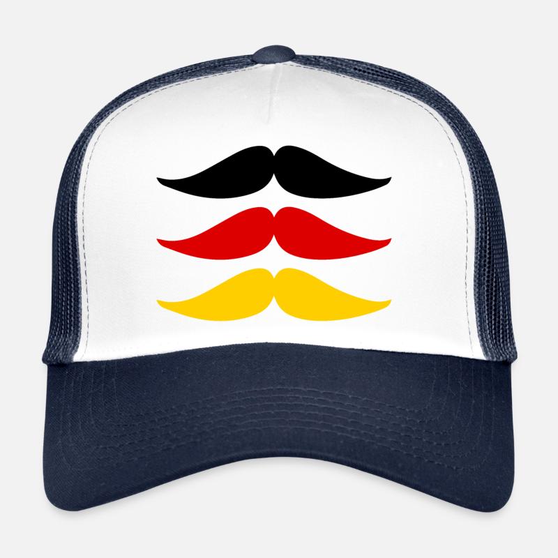 Moustaches for Germany Trucker Cap
