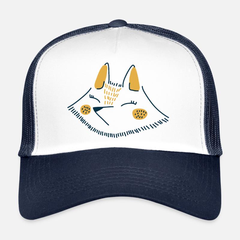 Frimousse de Renard Casquette trucker 