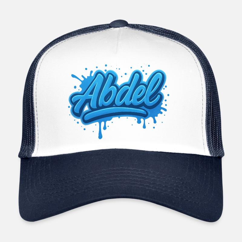 Graffiti-Name Abdel, ideales Geschenk druckbar auf Trucker Cap