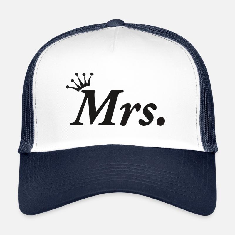 Couronne de mariage Mrs. Design Casquette trucker 