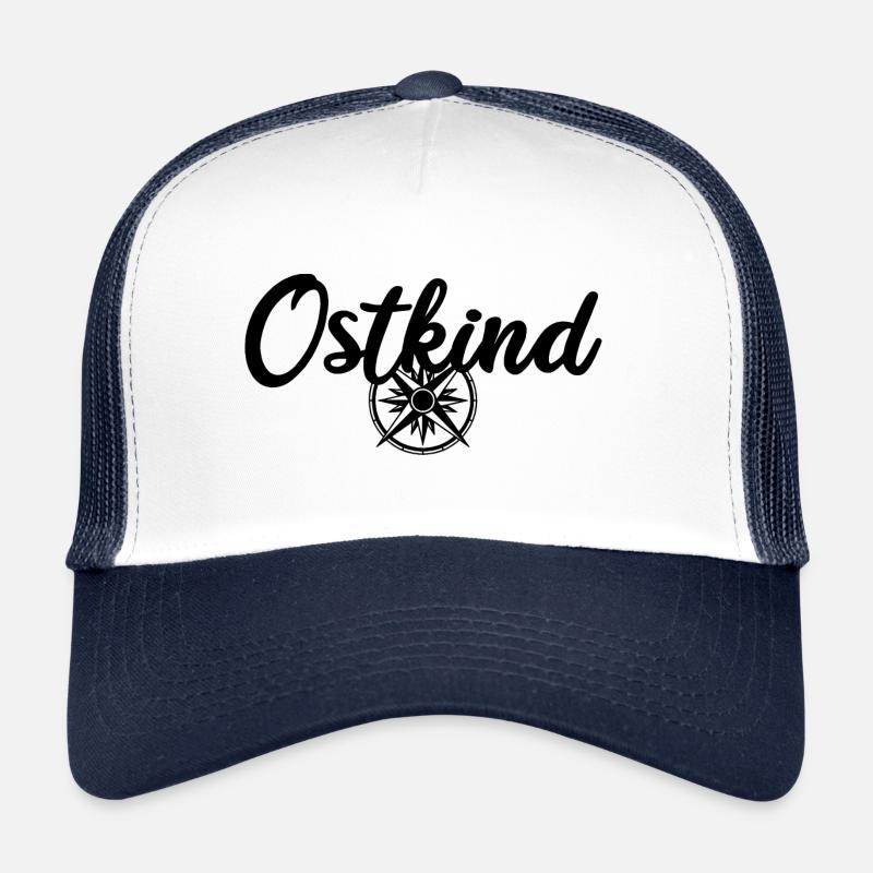Ostkind DDR Ossi Kind des Ostens Trucker Cap
