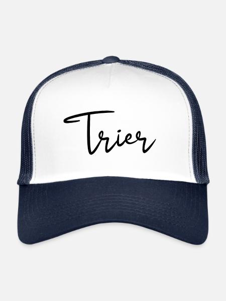 Trier - Trucker Cap - Weiß/Navy - Vorne