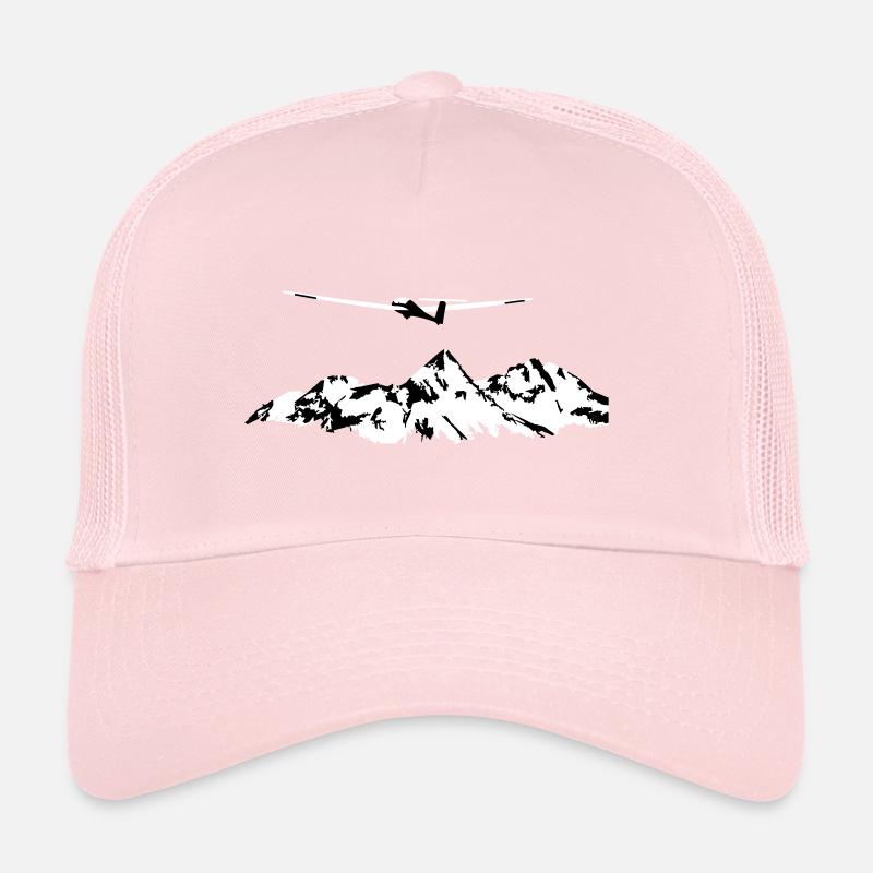 Glider Gliding Glider Glider Pilot Pilot Trucker Cap