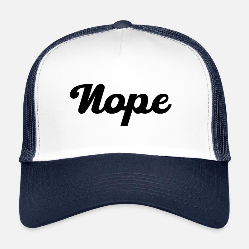 Non, pas Casquette trucker 